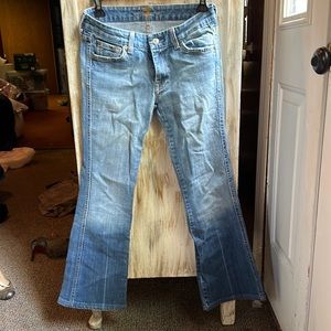 7 For All Man Kind Crystal A jeans size 27 petite